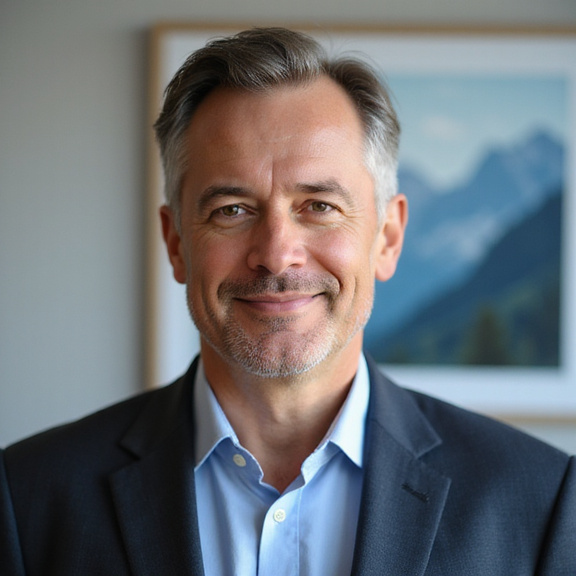 Porträt des Geschäftsführers von Vignette Suisse Info AG