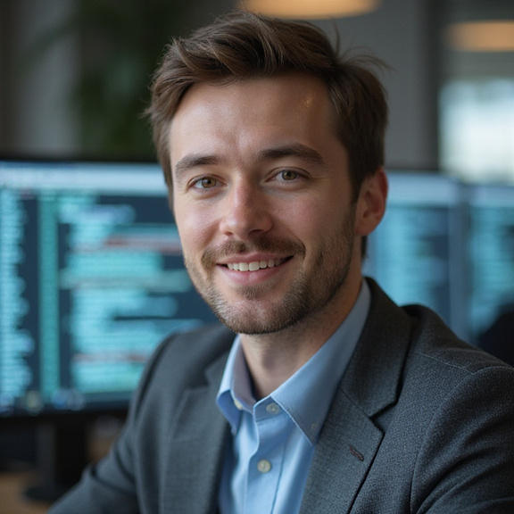 Porträt des IT-Leiters von Vignette Suisse Info AG